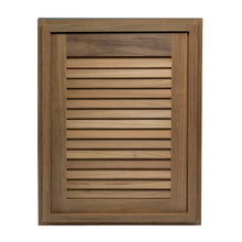 Whitecap Teak Louvered Door & Frame - Right Hand - 15’’ x 20’’ [60724] - Teak