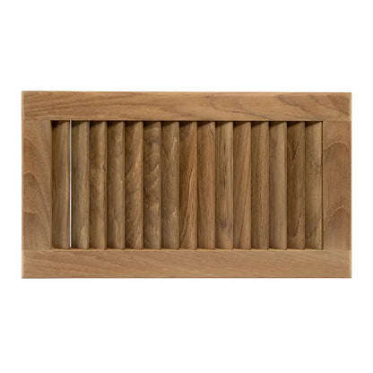Whitecap Teak Louvered Insert - 16’’ x 9-1/8’’ x 3/4’’ [60710] - Teak