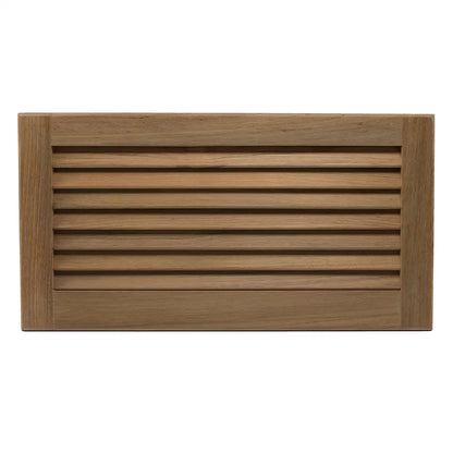 Whitecap Teak Louvered Insert - 9-3/8’’ x 18’’ x 3/4’’ [60716] - Teak