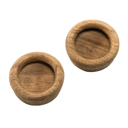 Whitecap Teak Round Drawer Pull - 1-3/8’’ Round - 2 Pack [60127-A] - Teak