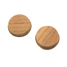 Whitecap Teak Round Drawer Pull - 1-3/8’’ Round - 2 Pack [60127-A] - Teak