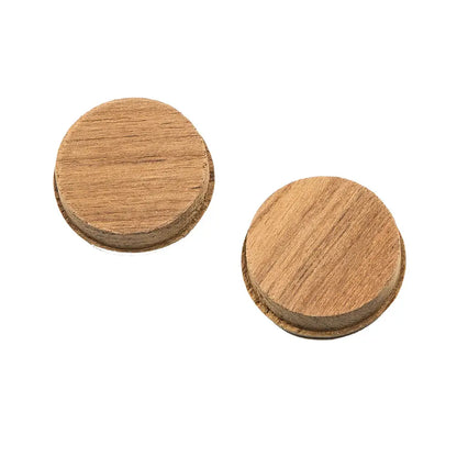 Whitecap Teak Round Drawer Pull - 1-3/8’’ Round - 2 Pack [60127-A] - Teak