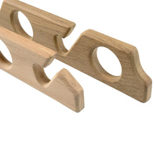 Whitecap Teak Six-Rod Storage Rack - Pair [60614] - Teak