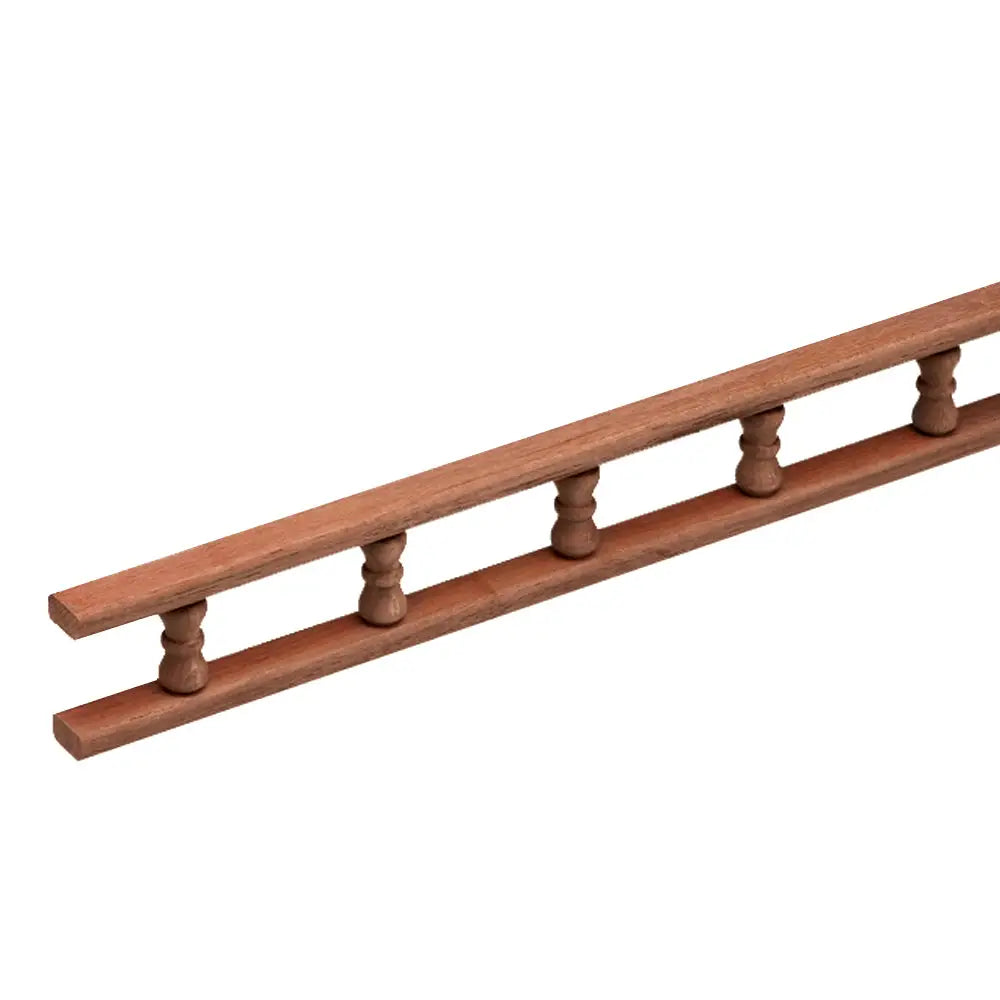 Whitecap Teak Standard Pin Rail - 5’ [60705] - Teak
