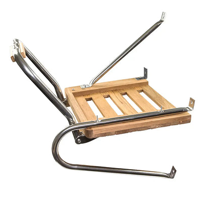 Whitecap Teak Swim Platform w/Ladder f/Outboard Motors [60902] - Swim Platforms