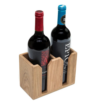 Whitecap Teak Two-Bottle Rack [62620] - Teak