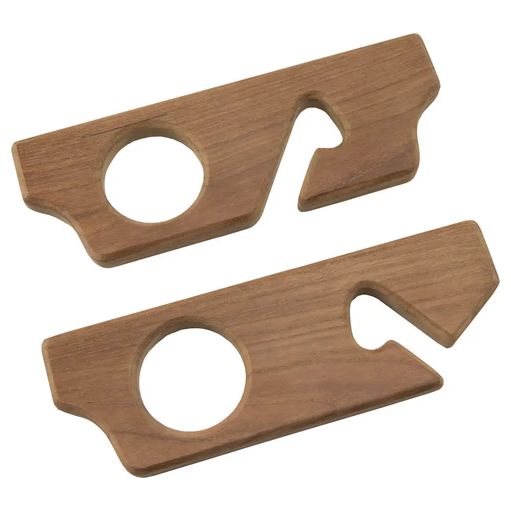 Whitecap Teak Two-Rod Storage Rack - Pair [60610] - Teak