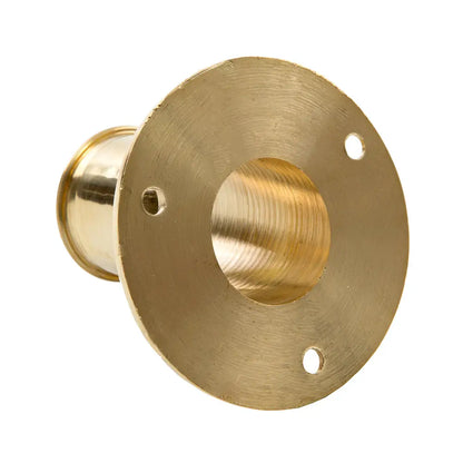 Whitecap Top Mount Flag Pole Socket - 1’’ ID - Polished Brass [S-5002BC] - Accessories