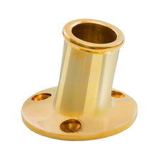 Whitecap Top-Mounted Flag Pole Socket Polished Brass - 3/4’’ ID [S-5001B] - Accessories