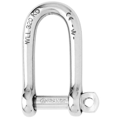 Wicahrd Self-Locking Long D Shackle - Diameter 5mm - 3/16’’ [01212] - Shackles/Rings/Pins