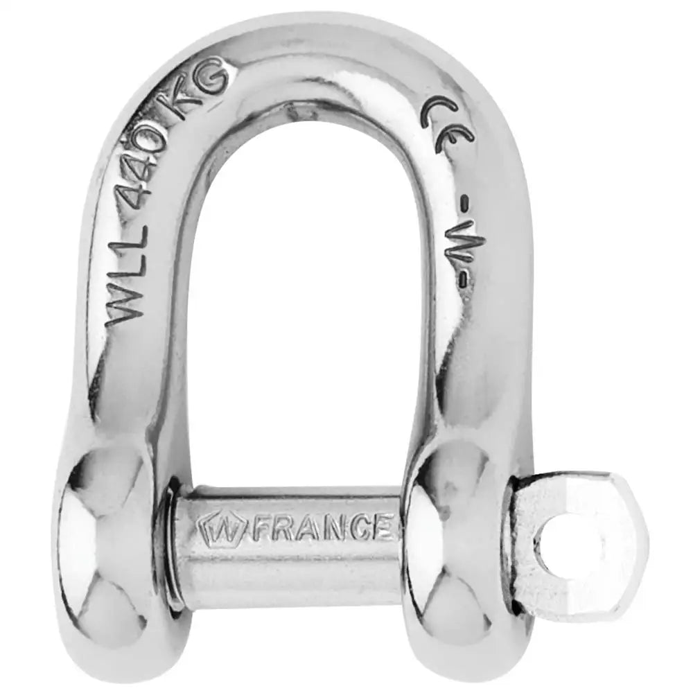 Wichard Captive Pin D Shackle - Diameter 6mm - 1/4’’ [01403] - Shackles/Rings/Pins