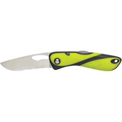 Wichard Offshore Knife - Single Serrated Blade - Fluorescent [10112] - Knives