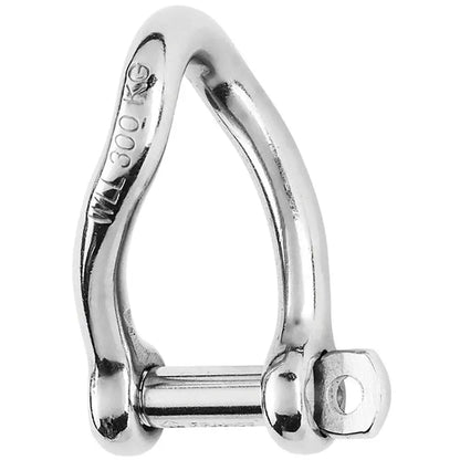 Wichard Self-Locking Twisted Shackle - 10mm Diameter - 13/32’’ [01225] - Shackles/Rings/Pins