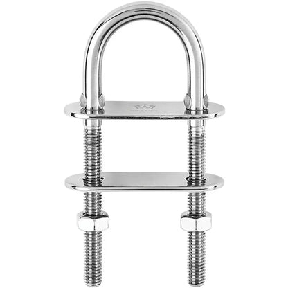 Wichard U-Bolt Pad Eye - 5mm Diameter - 13/64’’ - 60mm Length - 2-23/64’’ [06512] - Accessories