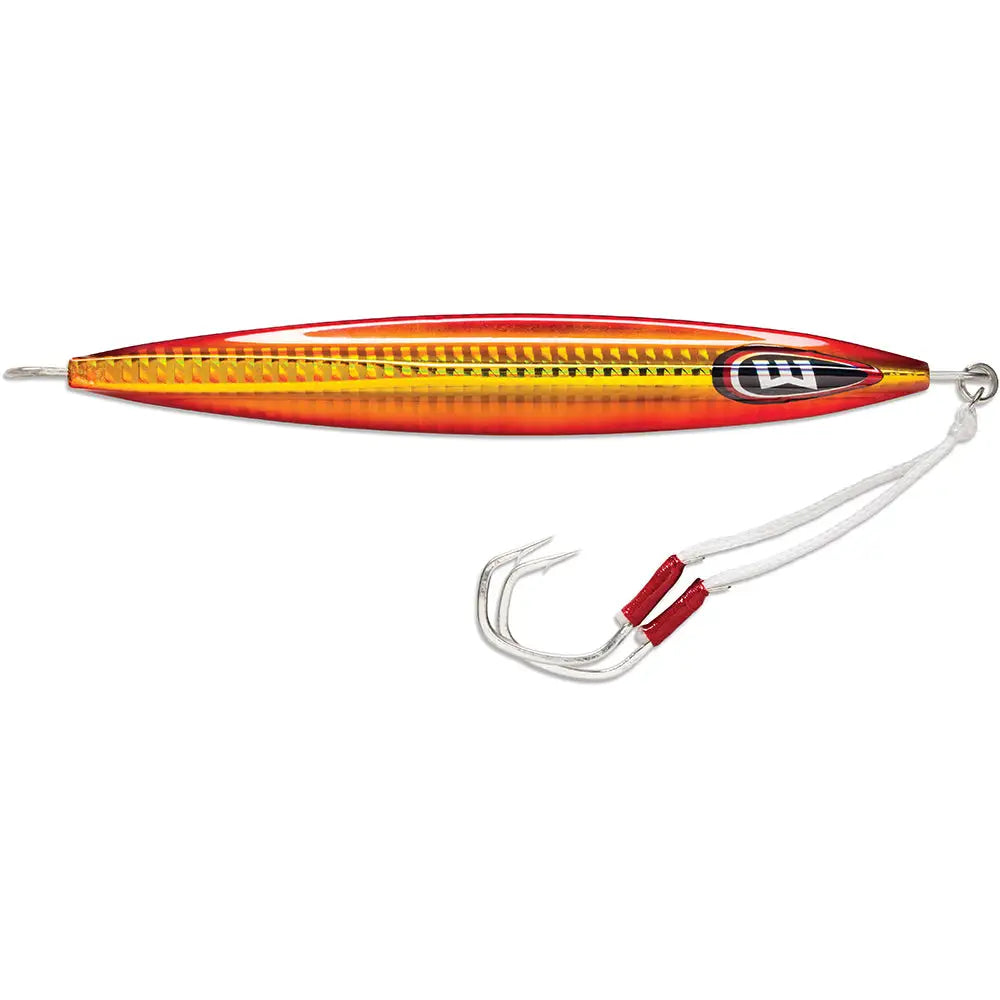 Williamson Kensaki 280 Jig - 7.25’’ - 9-7/8oz - Hot Sauce [KSJX280HS] - Hard & Soft Baits