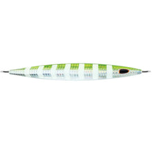 Williamson Kensaki 280 Jig - 7.25’’ - 9-7/8oz - UV Green Sardine Zebra [KSJ280UVGSZ] - Hard & Soft Baits