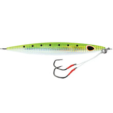 Williamson Kensaki 280 Jig - 7.25’’ - 9-7/8oz - UV Green Sardine Zebra [KSJ280UVGSZ] - Hard & Soft Baits