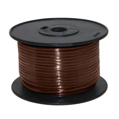 Wire 16 AWG Brown 100ft Roll - Aftermarket