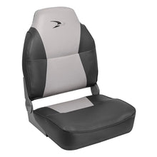 Wise Lund Style High-Back Fishing Seat - Grey/Charcoal [8WD640PLS-664] - Seating