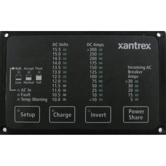Xantrex Heart FDM-12-25 Remote Panel Battery Status Freedom Inverter/Charger Remote Control [84-2056-01] - Inverters