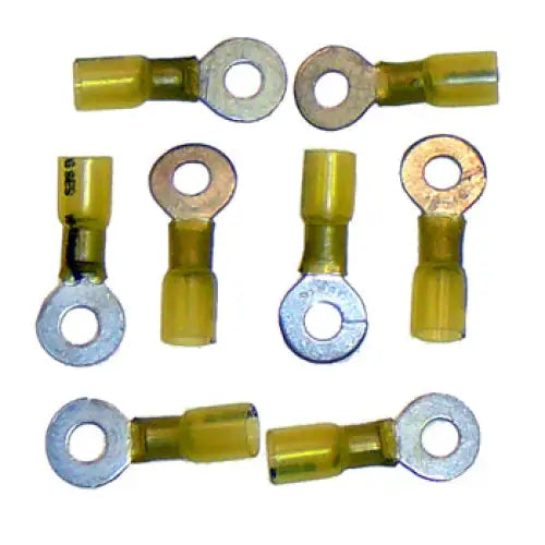 Yellow Ring Term 1/4 Hole 25pk - Aftermarket