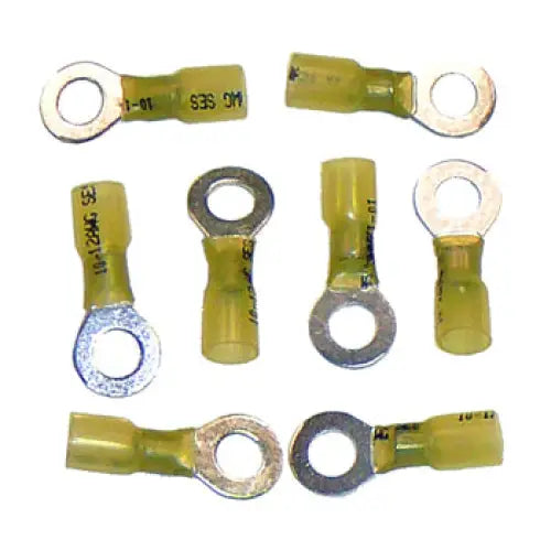 Yellow Ring Terminal 5/16 25pk - Aftermarket