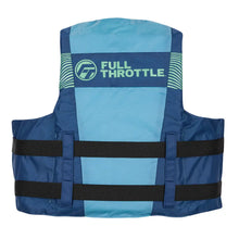 Full Throttle Nylon Life Jacket - Youth - Blue/Black [112200-500-002-26] - Life Vests